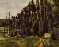 Bosque de álamos Paul Cezanne